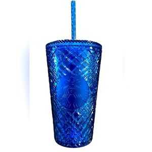 Starbucks Tumbler grande "Azure Blue" jeweled cup